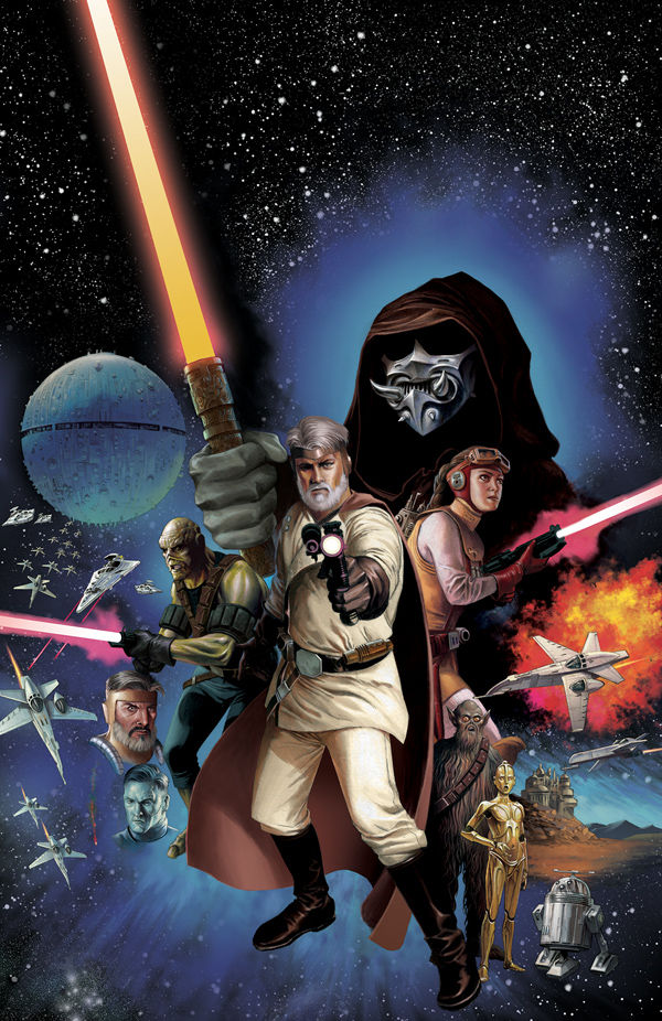 George Lucas’ Original Vision for The Star Wars Released in New Comic Book Series