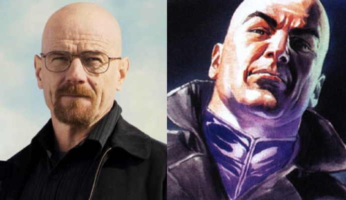 Rumor: Breaking Bad’s Bryan Cranston and Mark Strong Leading Candidates for Lex Luthor in Man of Steel 2