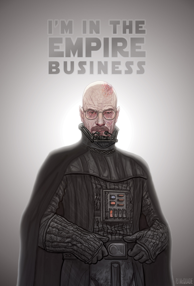 Breaking Bad Meets Star Wars — Introducing Darth Heisenberg