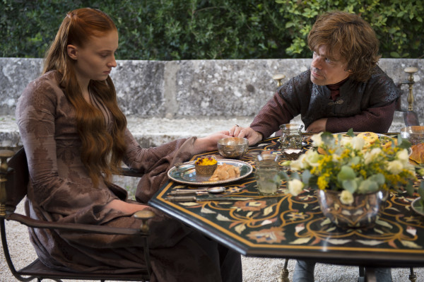Tyrion and Sansa Stark