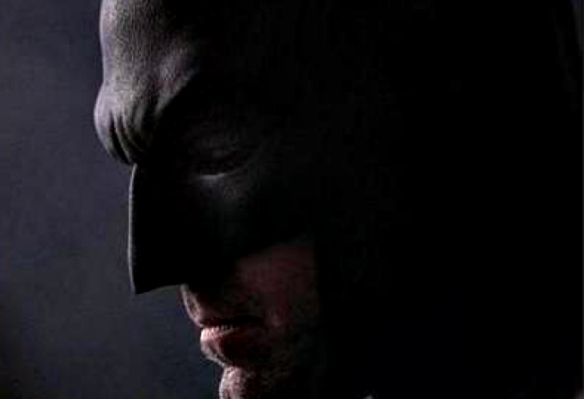 Zack Snyder Releases Picture of Ben Affleck in Batman Cowl (PHOTO)