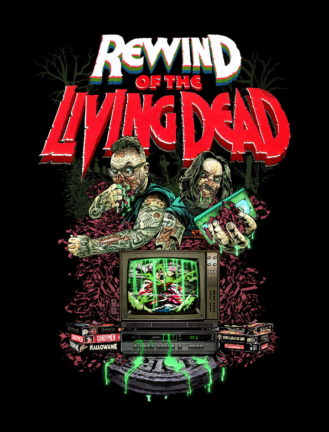 Rewind of the Living Dead T-Shirts