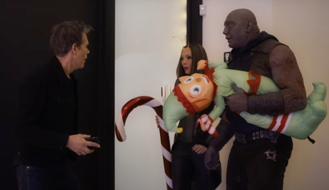 VIDEO: ‘Guardians of the Galaxy’ Holiday Special Trailer Welcomes Kevin Bacon to the MCU