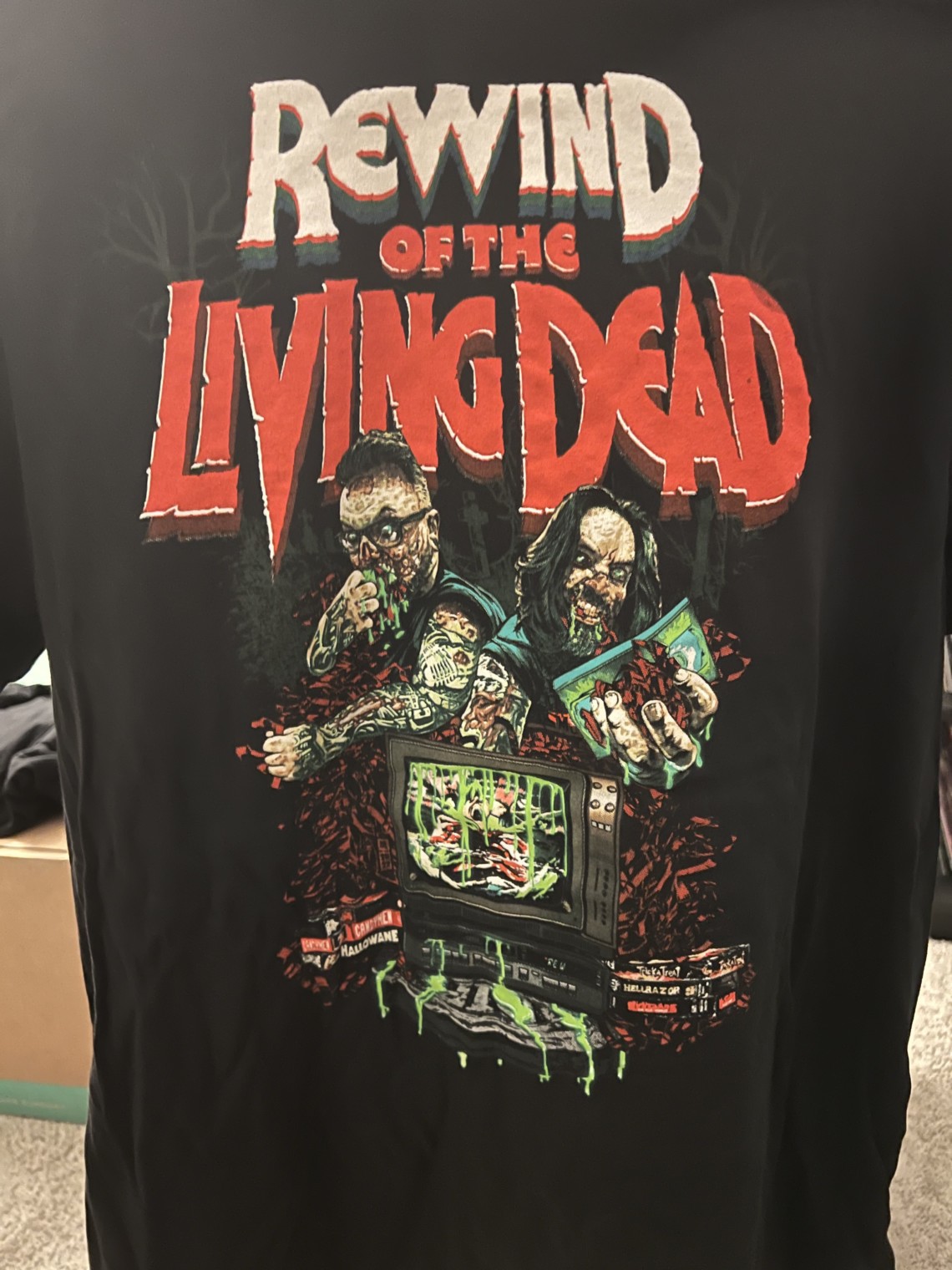 Rewind of the Living Dead T-Shirts