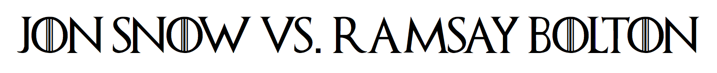 Game of Thrones Tale of the Tape: The Battle of The Bastards