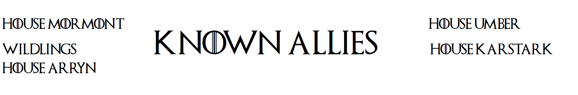 Game of Thrones Tale of the Tape: The Battle of The Bastards