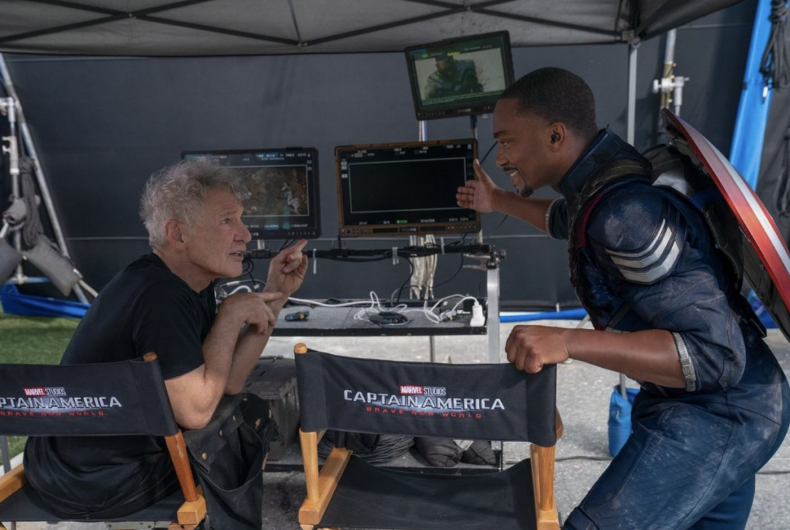 ‘Captain America’ Sequel Gets a New Title Along With First Look Photo from Set with Anthony Mackie and Harrison Ford