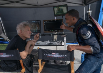 ‘Captain America’ Sequel Gets a New Title Along With First Look Photo from Set with Anthony Mackie and Harrison Ford