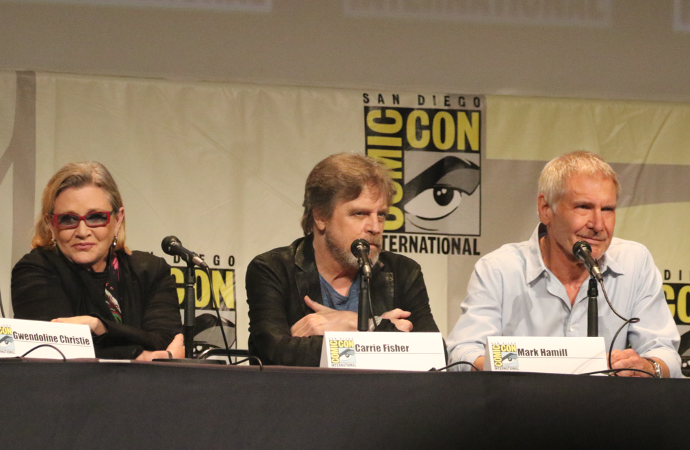 Harrison Ford, Mark Hamill and Carrie Fisher Talk About Going Home to Star Wars Again
