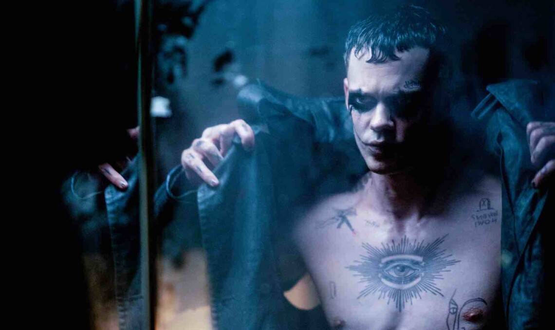 ‘The Crow’ Reboot Reveals First Look at Bill Skarsgard as Eric Draven, Director Inspired by Post Malone, Lil Peep