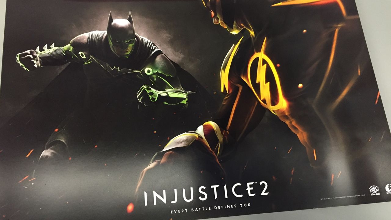 Reaction to Injustice 2 Poster Being Leaked (VIDEO)
