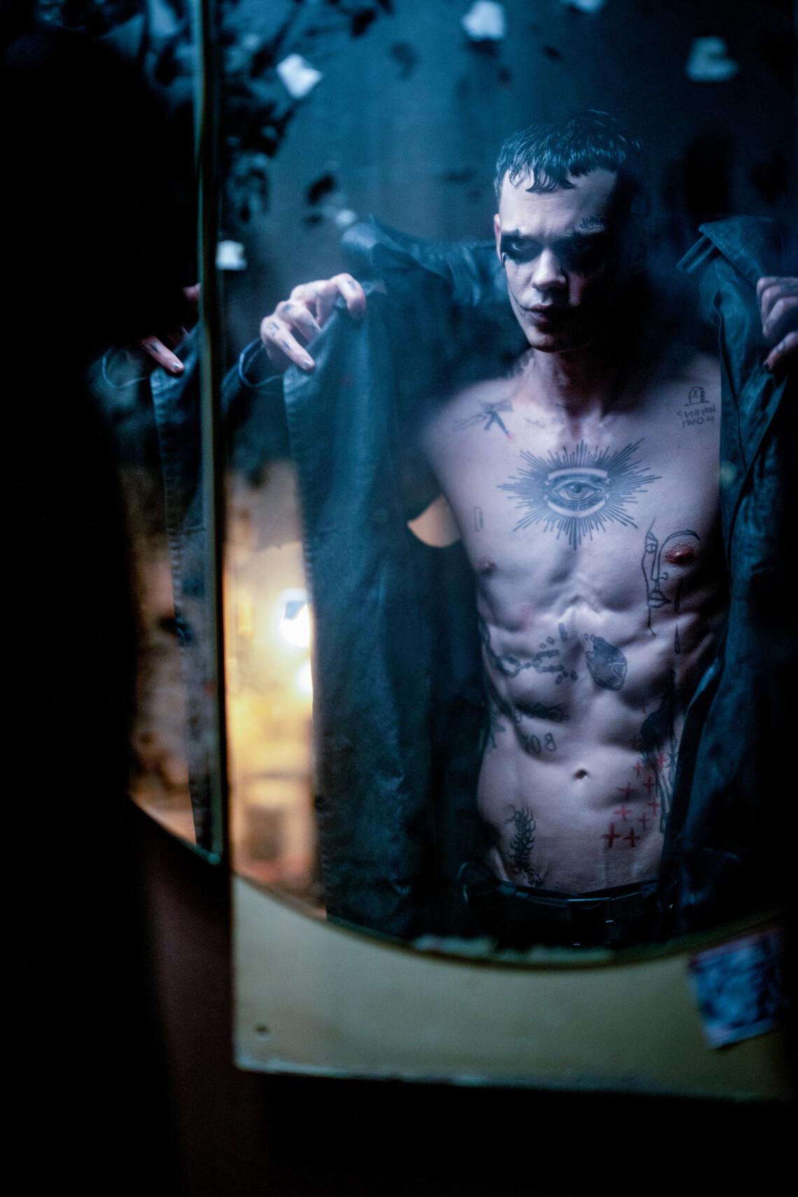 ‘The Crow’ Reboot Reveals First Look at Bill Skarsgard as Eric Draven, Director Inspired by Post Malone, Lil Peep